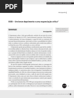 Hélio Jaguaribe - Depoimento