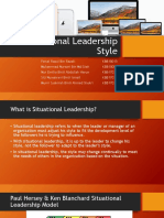 Paul Hersey & Ken Blanchard Situational Leadership Model