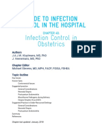 Guide To Infection Control in The Hospital