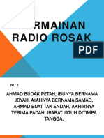 Permainan Radio Rosak