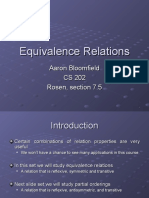 Equivalence Relations 001