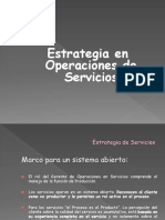 Estrategiadeoperaciones en Servicios