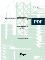 2010 CIGRE 444 WG D1.33 Guidelines For Unconventional Partial Discharge Measurements PDF