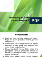 Perancangan Produk Baru Dalam Perspektif SCM