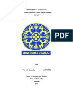 Management Strategic Application of External Factor Analysis Summary (EFAS)