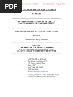 Institute For Trade Standards and Sustainable Development Amicus Curiae Brief