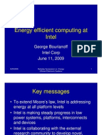 Energy Efficient Computing at Intel r4