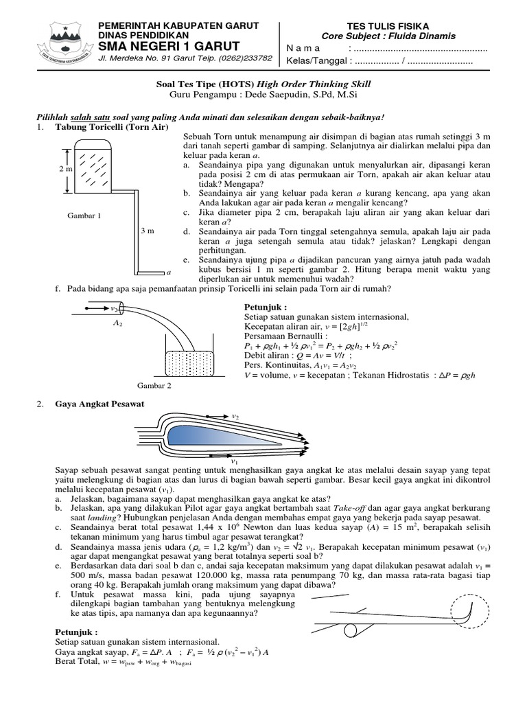 Xi Fluida Dinamis Hots