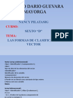 Clasificacion de Vectores