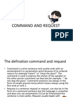 Command and Request