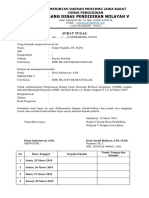 SURAT TUGAS PENGAWAS SILANG UNBK 2019 SMK Islam Parakansalak