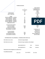 Predimensionamiento de edificio de 3 pisos y 200m2 en Cerro de Pasco