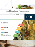 Hasil Praktikum Farmakognosi