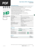 Cooper Ceag Datasheet Style Variant 28011 Led Cgline Single Sided 32 M 8