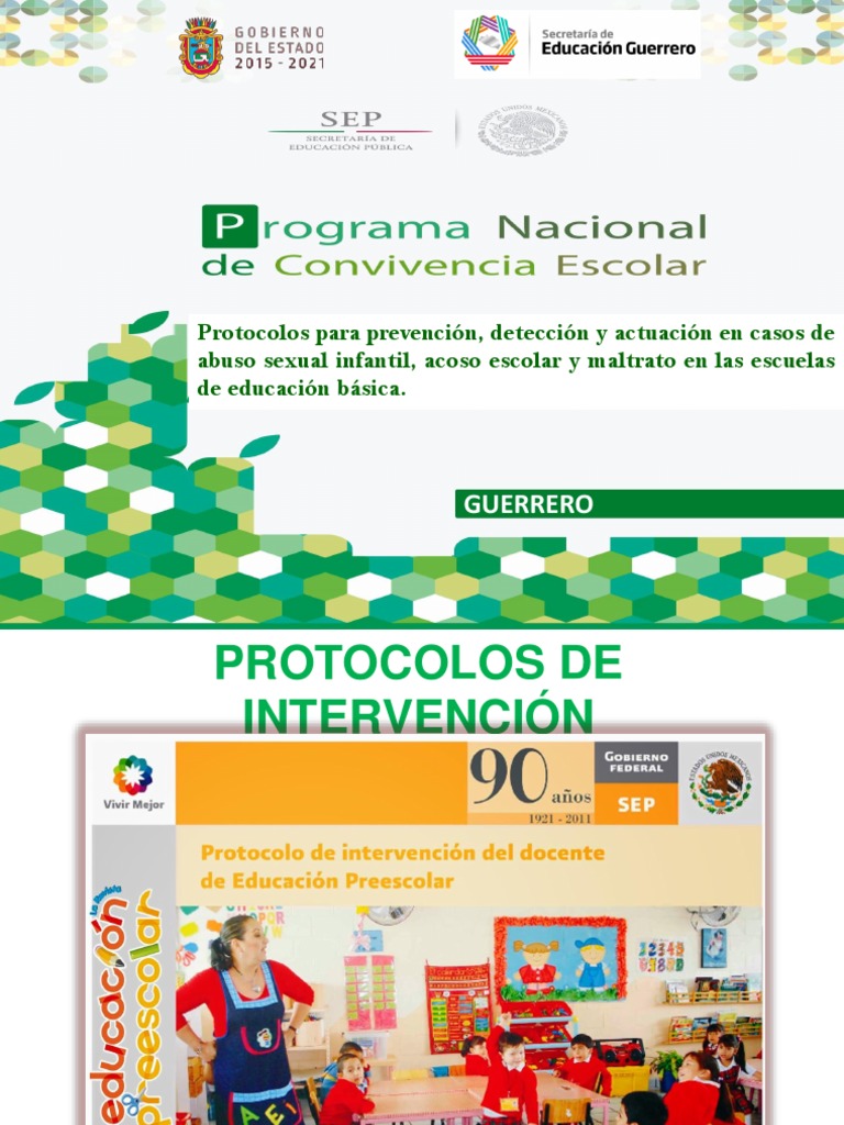 Protocolos de Actuación Escolar en Abuso | PDF | Abuso infantil | Abuso ...