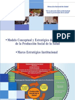 Marco Conceptual Estratégico Del Ministerio de Salud