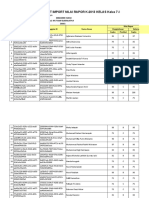 Format Import Nilai Rapor K-2013 Kelas Kelas 7-I