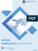 Modul Penelitian Eksperimen PDF
