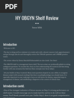 Divine Intervention Episode 22 Obgyn Shelf Review PDF