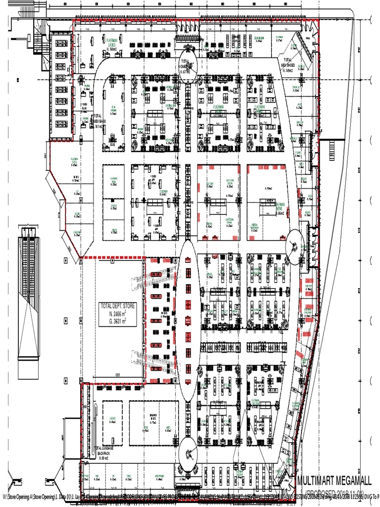 Multimart Megamall Store Layout 2018 | PDF