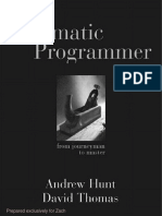 The Pragmatic Programmer PDF