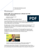 Formação de Professores