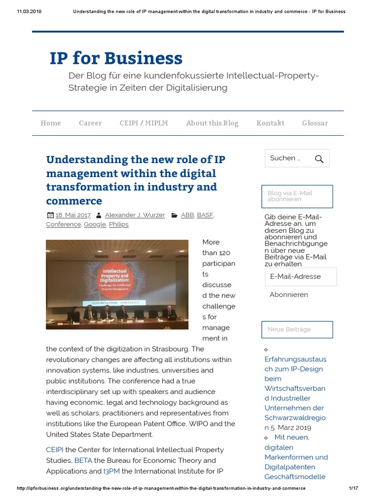 Understanding The New Role of IP Management Within The Digital ...