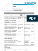 Analiza Efectuata de Management