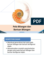 MTK Kelas VIII - BAB 01 POLA BILANGAN DAN BARISAN BILANGAN PDF