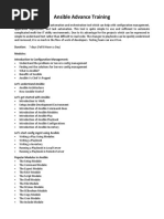 Ansible Advance Training