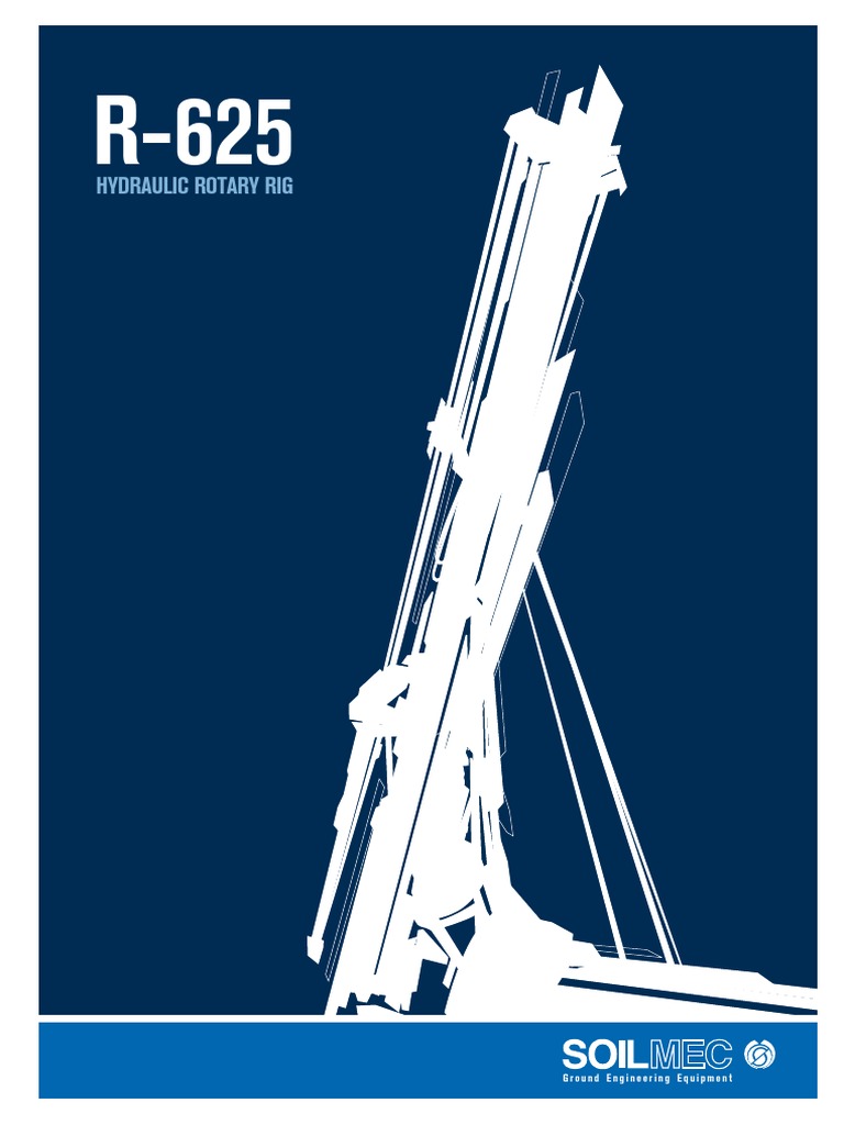 Soilmec R 625 Drill Rig PDF | PDF | Deep Foundation | Drilling Rig