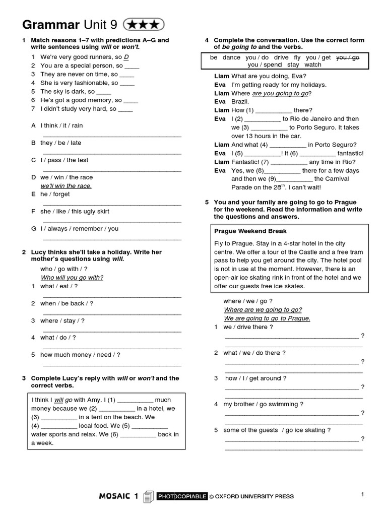 Mosaic TRD1 GV U9 3 PDF | PDF