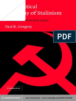 Gregory P.R. The Political Economy of Stalinism (CUP, 2004) (ISBN 0521533678) (321s) - GH - PDF