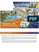 Vinhomes JSC: FY2018 Financial Results