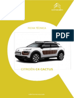 CitroënC4 Cactus-Ficha Tecnica