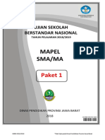 4 - NASKAH SOAL USBN Paket 1 (Utama) Mix