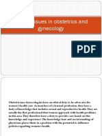 Ethical Issues in Obstetrics and Gynecology