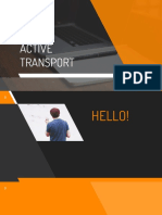 Active Transport Report