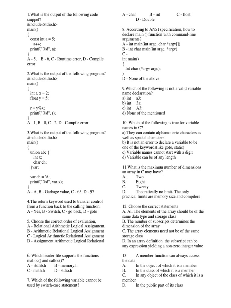 C++ Network 100 | PDF | Coaxial Cable | Constructor (Object Oriented ...