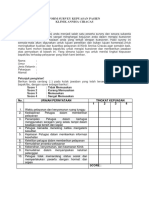 Form Survey Kepuasan Pasien