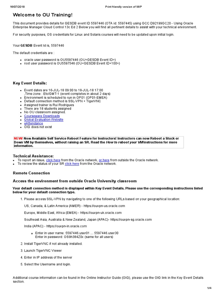Curso Oem13c Pdf Superuser Password