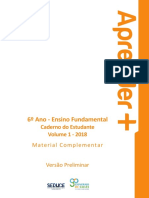 Livro 6º Ano - Vol 1 - ESTUDANTE PDF