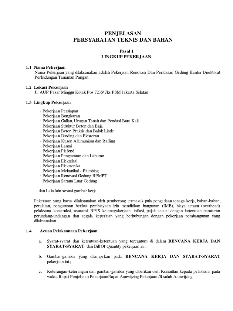 RKS BARUpdf Diunggah Oleh Faisal RKS BARUpdf Diunggah Oleh Faisal