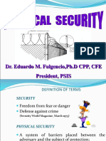 Dr. Eduardo M. Fulgencio, PH.D CPP, CFE President, PSIS