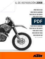 Manual de Taller KTM - Exc R 450-530 '08 Español PDF