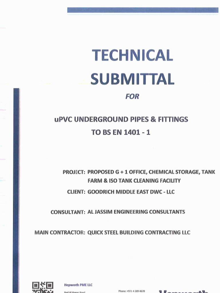Upvc Underground Pipes & Fittings Hepworth PDF PDF