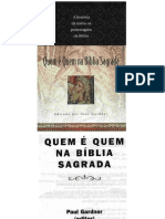 Quem é quem na Bíblia Sagrada - Paul Gardner.doc