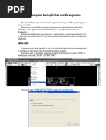 Duplicatas - TUTORIAL