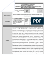 Formato Anteproyecto Investigacion Actividad Marco Referencial