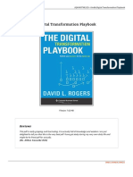 Digital Transformation Playbook Guide